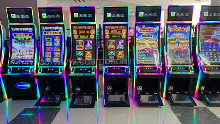 最新の会社の事例について 12pcsスロット ゲーム・マシンの船積み