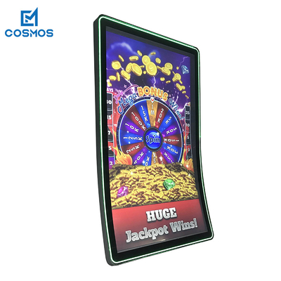 Light Touch Slot Machine Screen J Type 180 Degree For Gaming