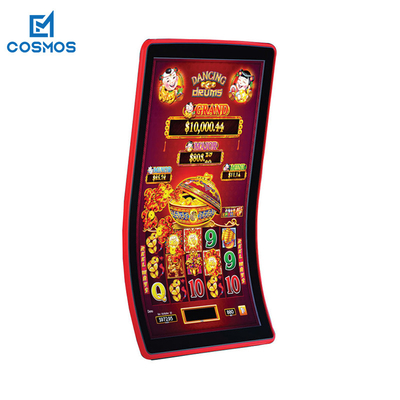 43 inch J Type Curved Touch Screen Led Bar Halo For Slot Machine