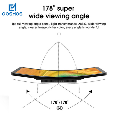 32 Inch Curved Slot Machine Screen Led Touch Monitor Bar Halo